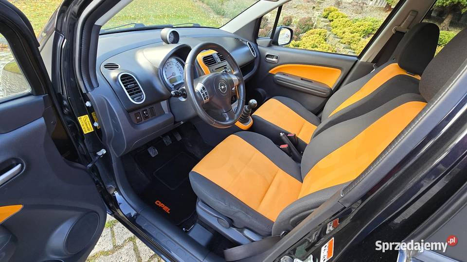 Opel Agila 200809r 10 Benzyna Klimatyzacja Black 65KM