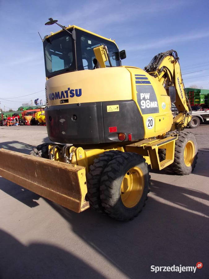 Koparka kołowa KOMATSU PW98MR8 2013 r łódzkie Opoczno