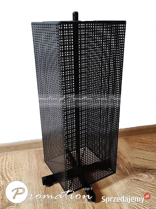 Stojak obrotowy perforacja czarny na ladę do Warszawa sprzedam