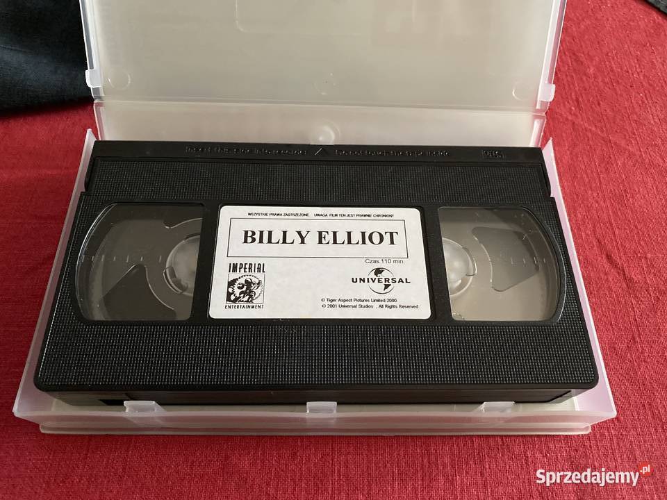 Billy Elliotfilm na kaaecie VHS VHS Lublin