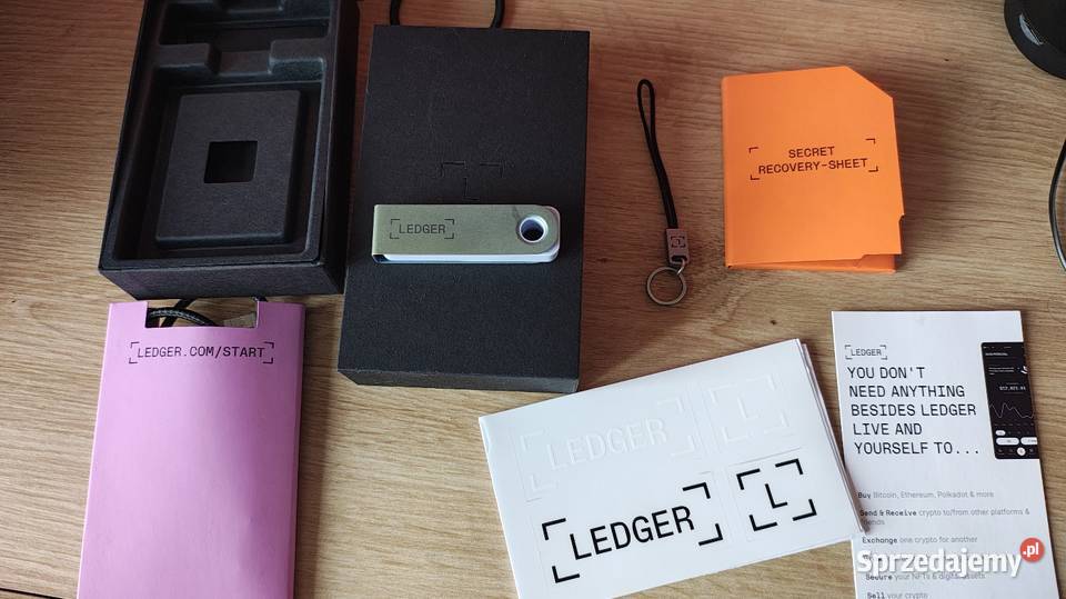 Portfel kryptowalut i NFT Ledger Nano S Plus śląskie Toszek sprzedam