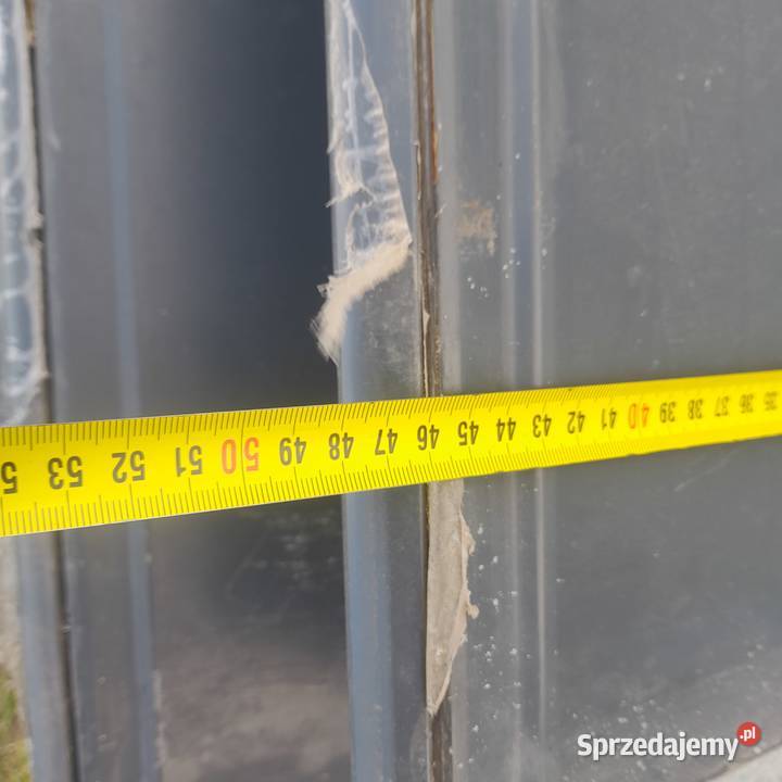 Brama garazowa uszkodzona szary kolor Sępólno Krajeńskie