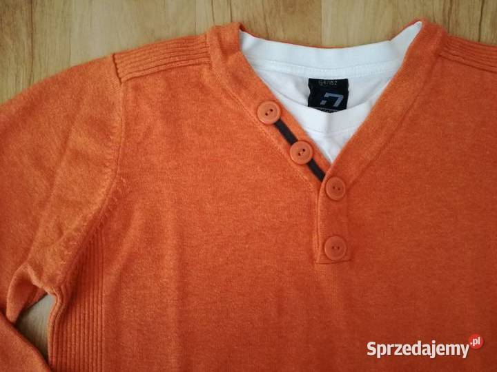 Spodnie jeans sweterek chłopiec 146 chłopiec Dębica