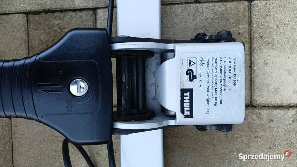Bagażnik na hak Thule EC 929 G6 3 rowery 13 pin Bagażniki Kalna