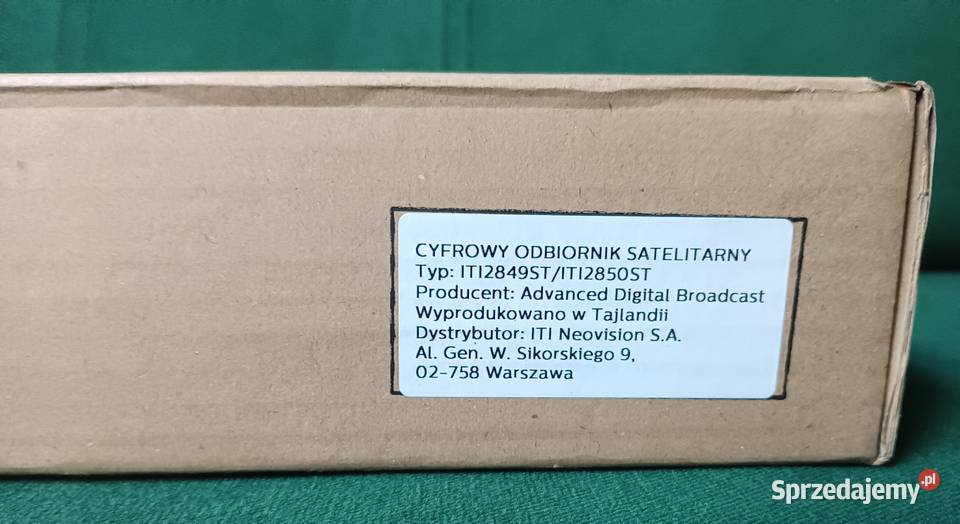 Cyfrowy odbiornik satelitarny dekoder nc Tunery małopolskie
