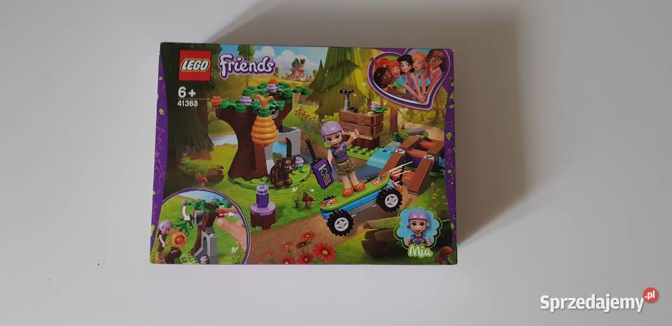 Nowe LEGO Friends 41363 Leśna przygoda Mii