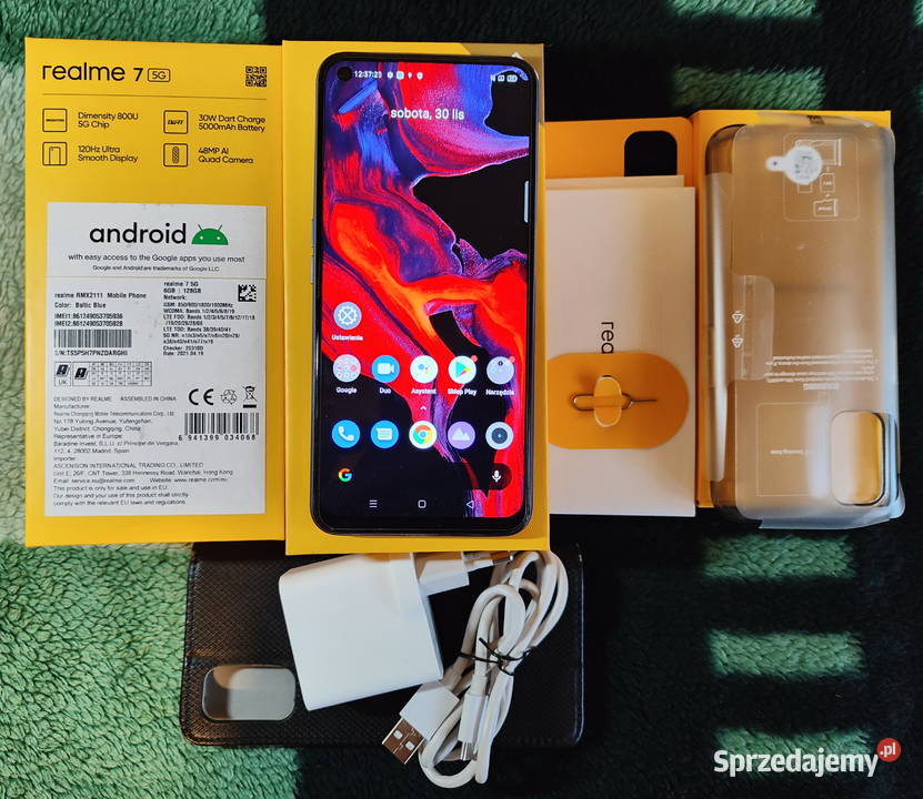 Realme 7 5G 6128GB Niebieski 120Hz Lublin