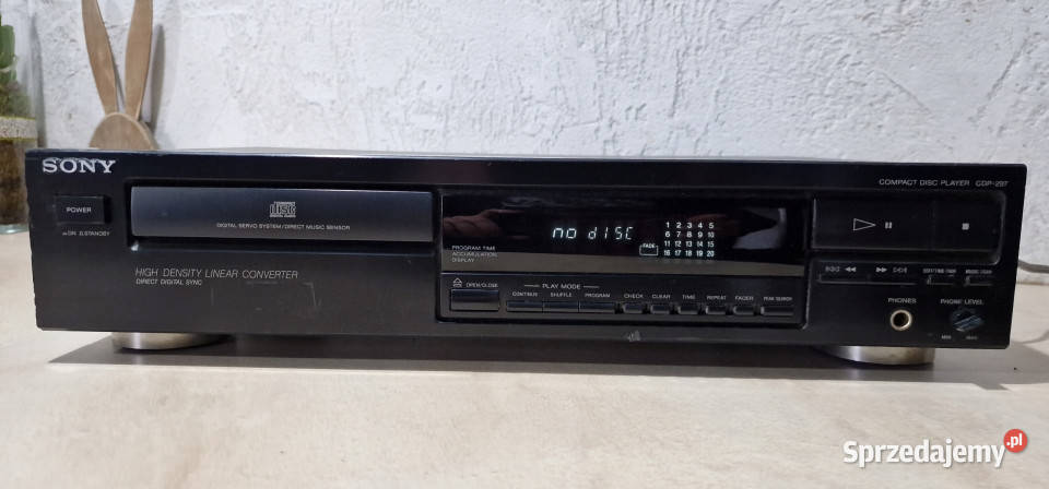 Cd player SONY 297 CDP297 odtwarzacz kompaktowy