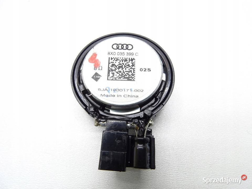 GŁOŚNIK DRZWI PRZÓD WYSOKOTONOWY 8X0035399C AUDI osobowe sprzedam