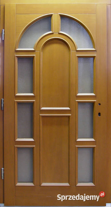 DRZWI DREWNIANE 1100 x 2100 JUSTYNA 2262015 Drzwi zewnętrzne łódzkie