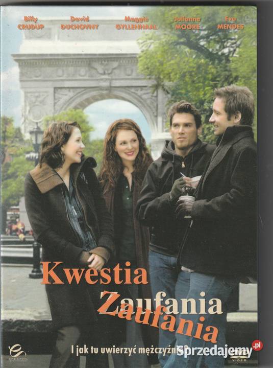 Kwestia zaufania DVD Bart Freundlich Pruszków sprzedam