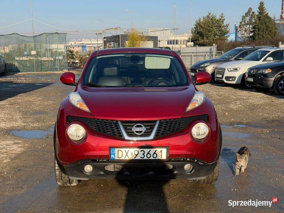 Nissan JUKE 16 Benzyna2010 SkóraKamera Wrocław sprzedam