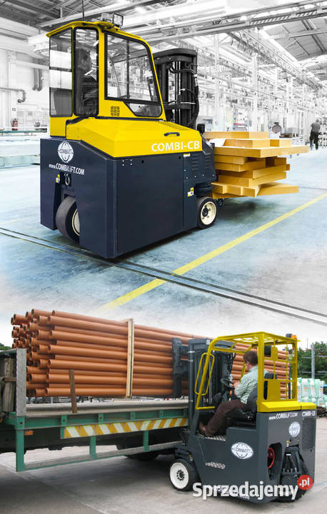 Akumulatorowy używany wózek wielokierunkowy pomorskie