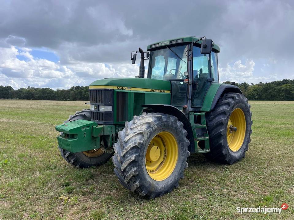 John Deere 7710 z TLS 2001 r Moc 166 uszkodzony Łobżenica sprzedam