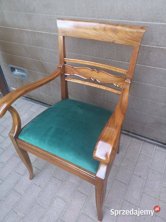 Stary Fotel Krzesło ARTDECO Gabinetowy Antyk Swarzędz