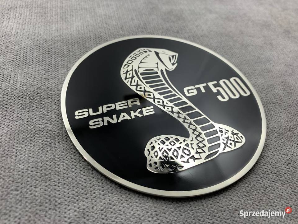 Emblemat tylny Mustang Super Snake GT500 Chełm sprzedam