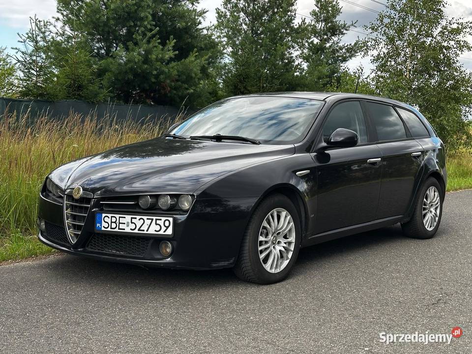 Alfa Romeo 159 19JTD 150 Czarna Zadbana Ekran Wieluń