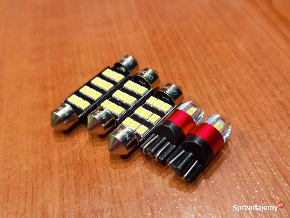 Ford Mustang Komplet żarówek LED do wnętrza Gdynia