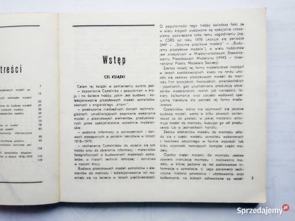 Budowa plastykowych modeli samolotów Krzysztof Gdynia