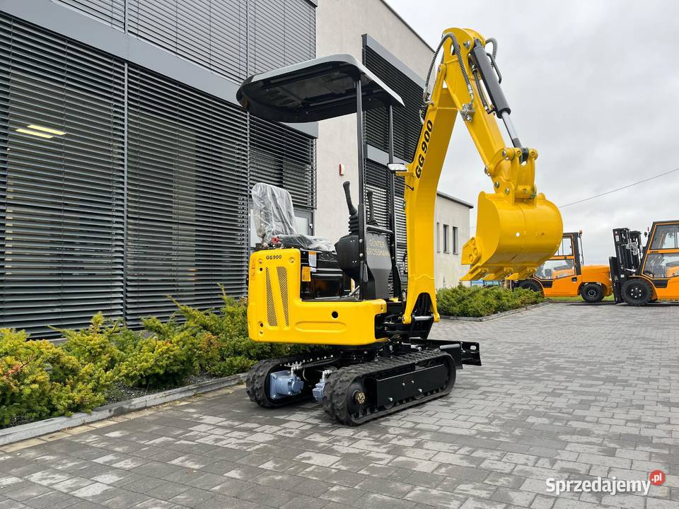 Nowa Mini Koparka z silnikiem Kubota GG900 mazowieckie Warszawa