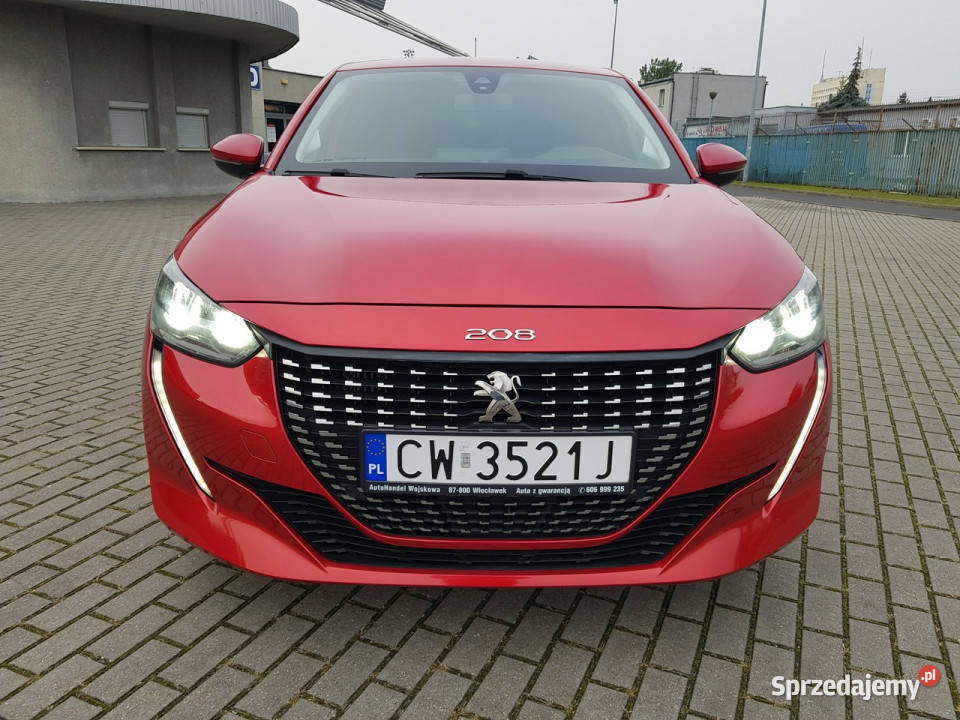 Peugeot 208 12 Turbo Benzyna Klima Włocławek sprzedam