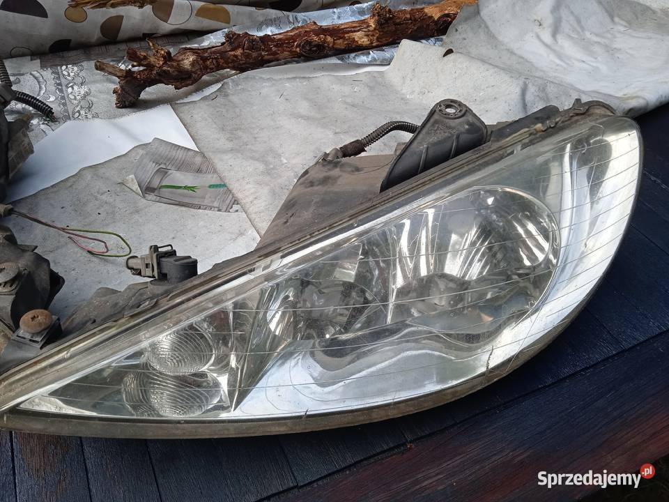 Lampy Przód Do Peugeota 206 Kmp Okazja Oświetlenie Sucha Beskidzka