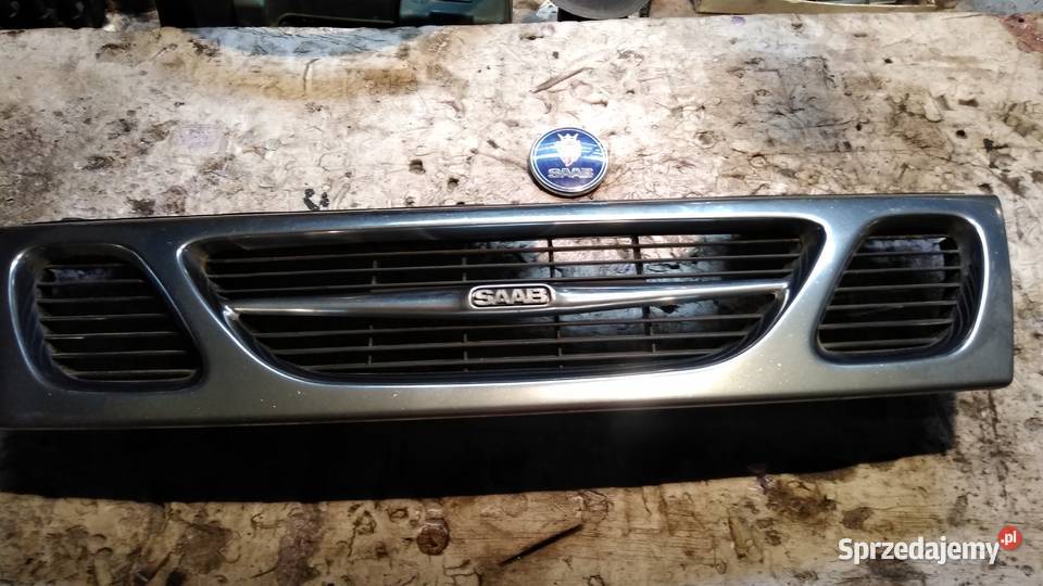 Saab 95 atrapa emblemat kierunkowskazy przód osobowe Stalowa Wola