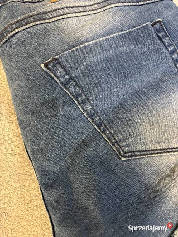 Krótkie spodenki szorty jeansowe dżinsowe z Rozmiar 40(L) Jasło sprzedam