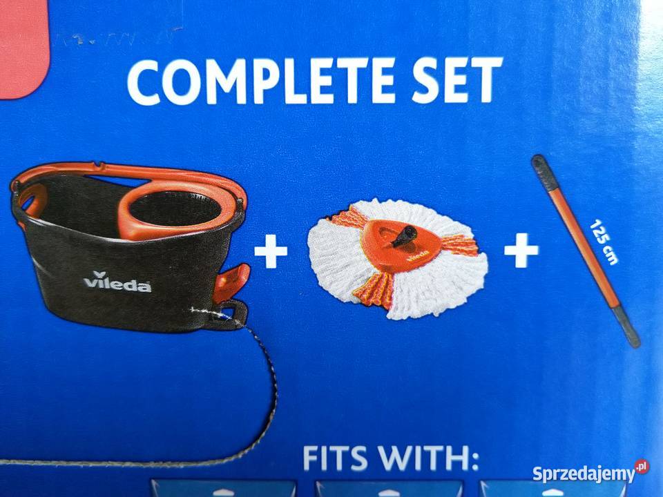 NAJTANIEJ Mop Obrotowy Turbo Wiadro Kij 2w1 śląskie Zabrze