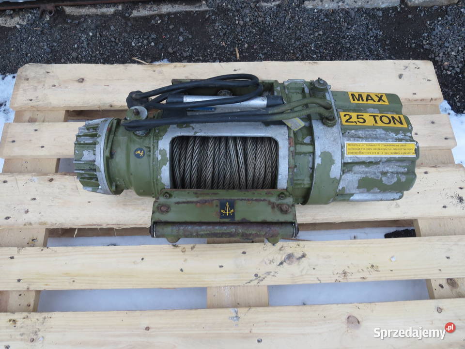 WYCIĄGARKA WCIĄGARKA SEPSON 25T MERCEDES WOLF