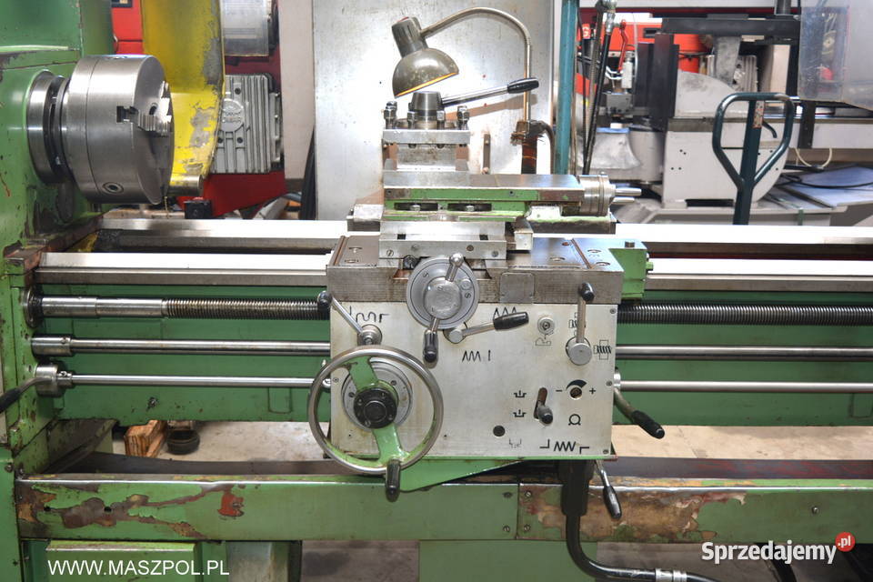 Tokarka TUR 50 S x 1500 stan techniczny ODCZYTY Głowno