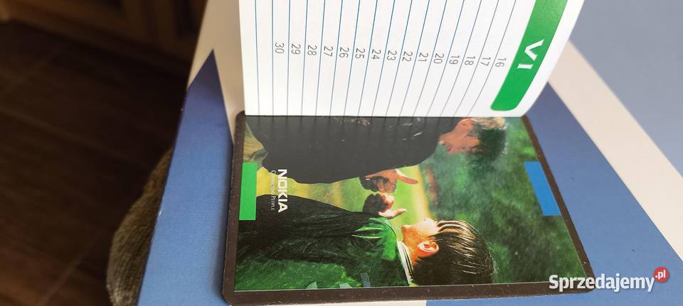 Nokia metalowy magnetyczny notesikkalendarz Pozostałe Gliwice