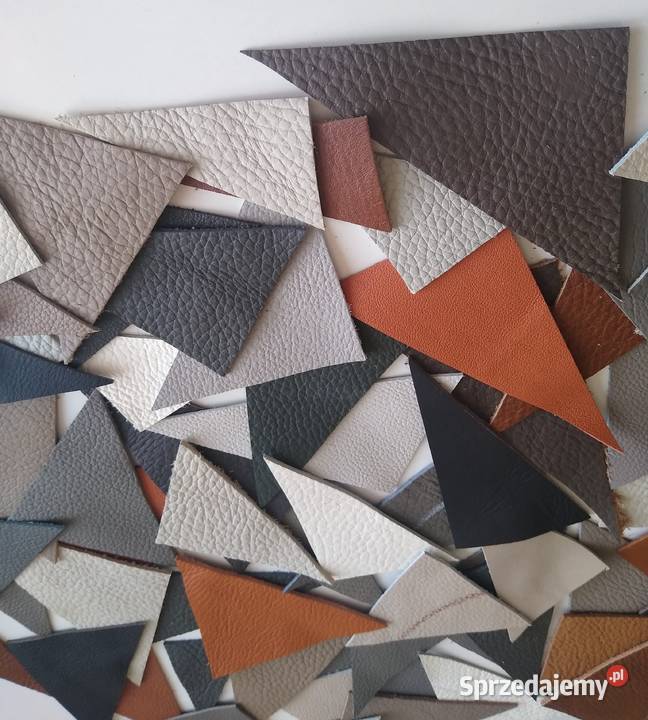 Skóra Trójkąt Trójkąty 70 sztuk Licowa Włoska Gdańsk