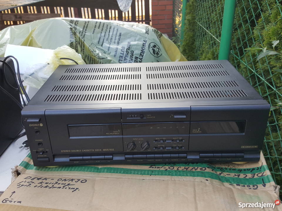 Diora Deck casette duble stereo mds 502 Magnetofony lubelskie Zamość