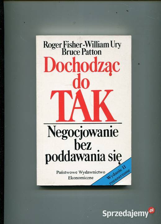 Dochodząc do tak Negocjowanie bez poddawania się Szczecin