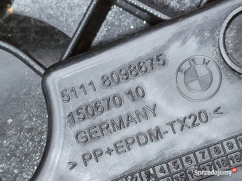 Ślizg Mocowanie Halogenu Zderzaka Lewy Przód BMW Pleszew sprzedam