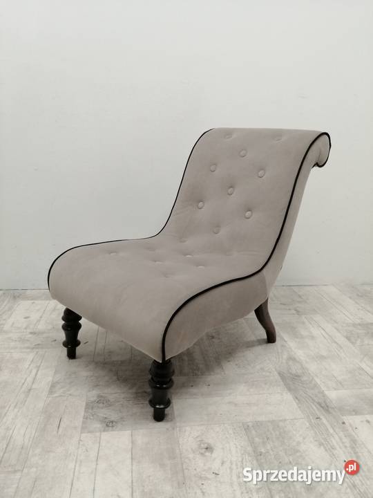 fotel leżanka mały fotel dziecinny glamur Radomsko