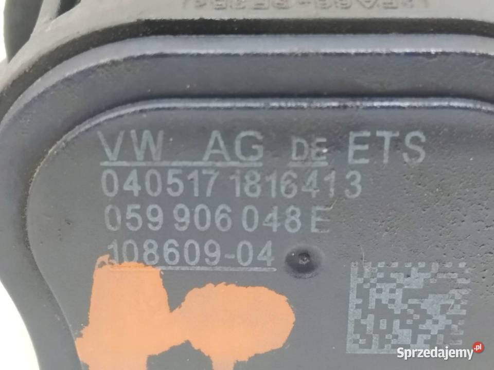 CZUJNIK SENSOR CIŚNIENIA ZAWÓR 059906048E 40 TDI Rok produkcji 2017