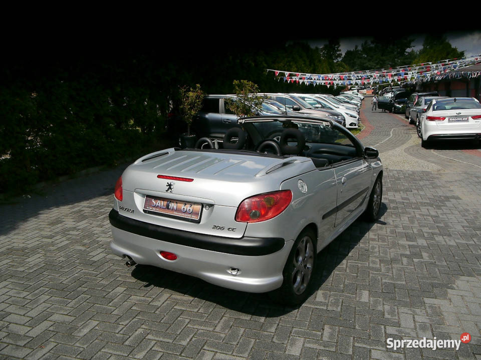 Peugeot 206 CC Cabrio 16b Stan b bez rdzy i Częstochowa sprzedam