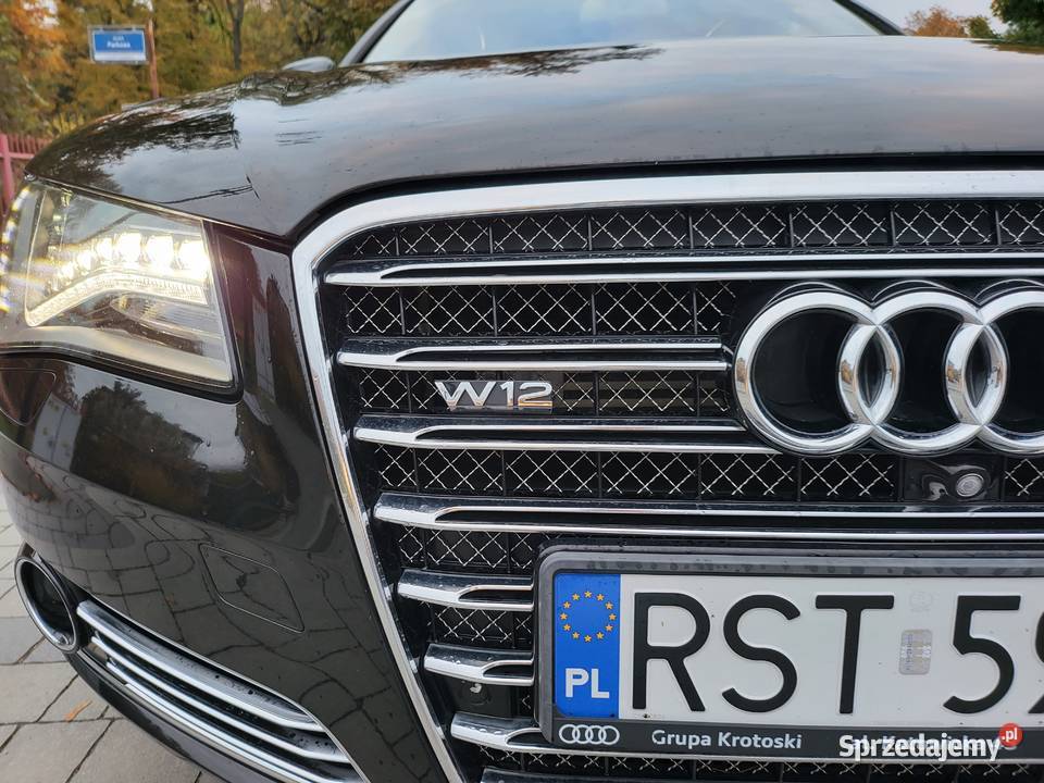 Audi A8 W12 D4 63 500HP Brutto 23 A8 podkarpackie Stalowa Wola