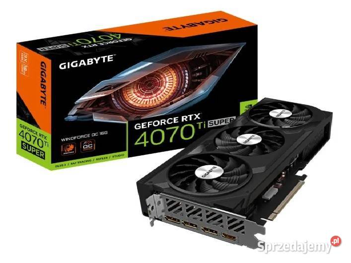 i914900KF RTX 4070TiS 96GB RAM 6000Mhz 6TB Szczecin