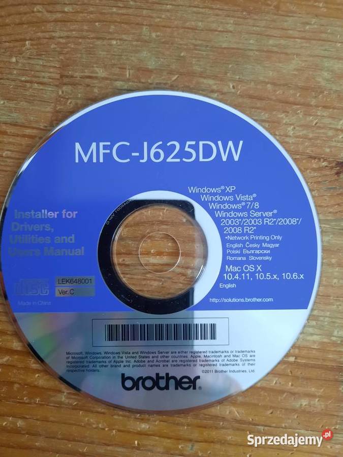 Drukarka brother MFCJ625DW skaner wielofunkcyjna Fax Kraków