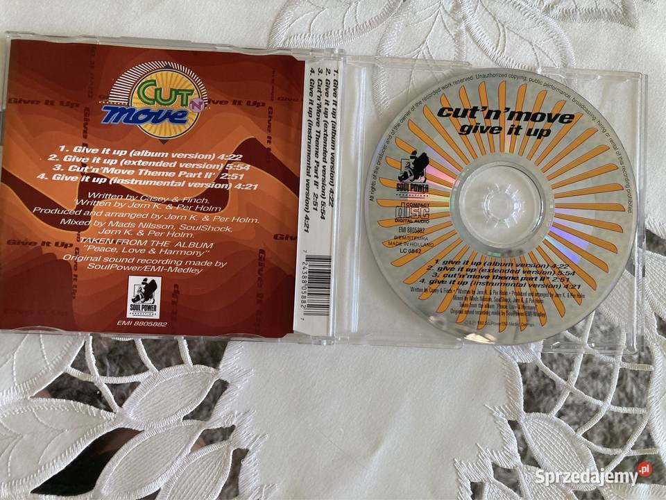 Płyta CD Single Cut N Move Give It Up Klasyka soul
