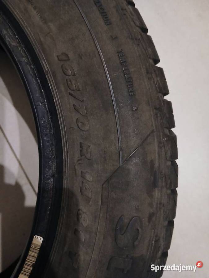 Opony letnie 14 x165x70 8 mm Zgórze sprzedam