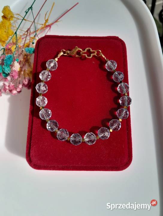 Bransoletka z naturalnym topazem Kozienice