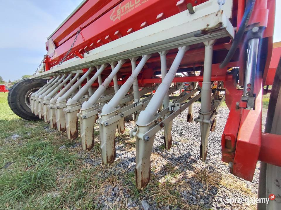 Siewnik zbożowy z rozsiewaczem nawozu Tume HKL Barchaczów