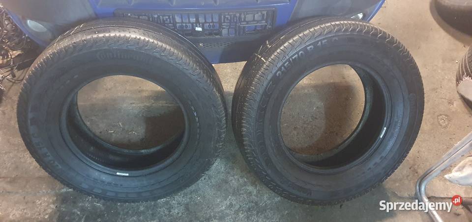 2x 15 21570 R15 C opony lato WYSYŁKA Continental Pobiedziska sprzedam