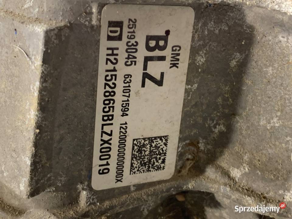 SKRZYNIA BIEGÓW OPEL KARL BLZ 10 75 1519 Skrzyni biegów podkarpackie