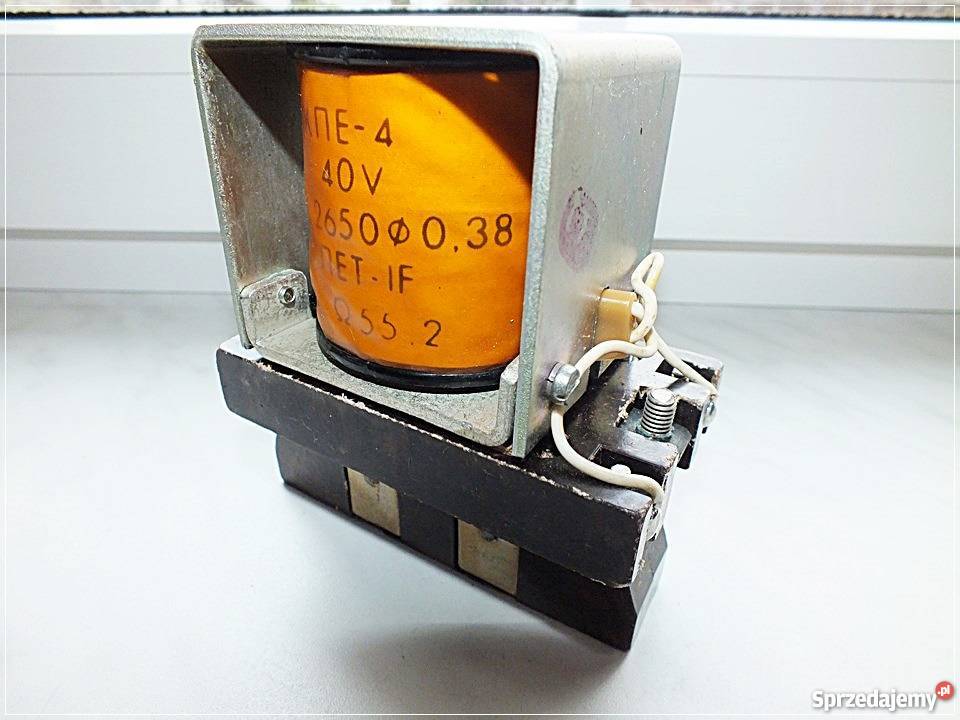 Stycznik KPE 4 80V Bułgar Balkancar elektryczny Żary