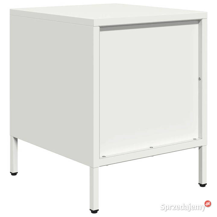 Szafka nocna biała 35x39x435 stal WM851254 mazowieckie Warszawa